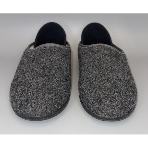 MAHABIS Classic Wool  Slippers Unisex Mens 9.5-10 Womens 11.5-12 Dark Gray main image 8